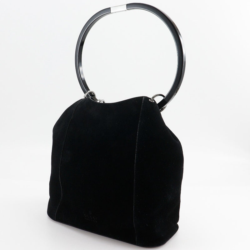 Gucci Ring Handle Shoulder Bag Black