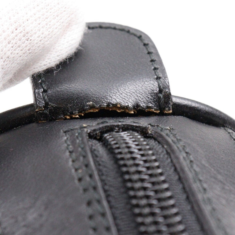 Gucci Bamboo Pouch Black Nylon Canvas