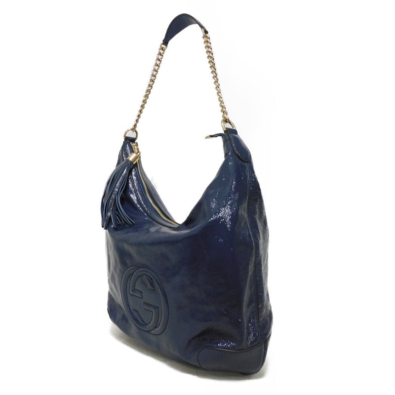 Gucci Soho Chain Bag Shoulder Patent
