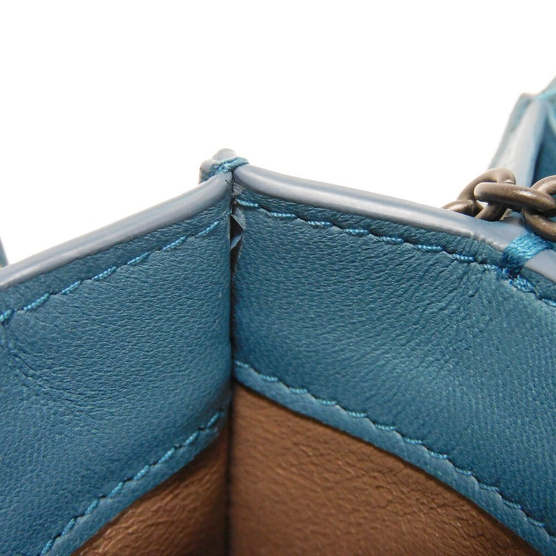 Bottegaveneta Chain Wallet Turquoise
