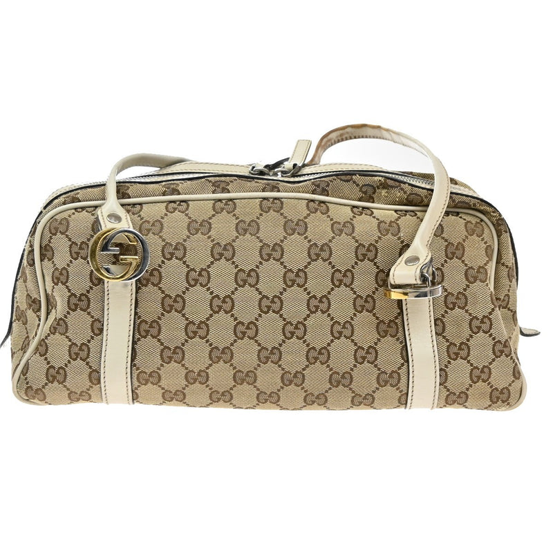 Gucci Logo Gg Pattern Shoulder Hand Bag