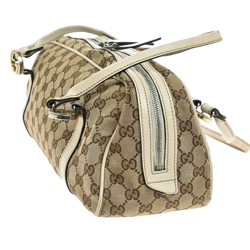 Gucci Logo Gg Pattern Shoulder Hand Bag