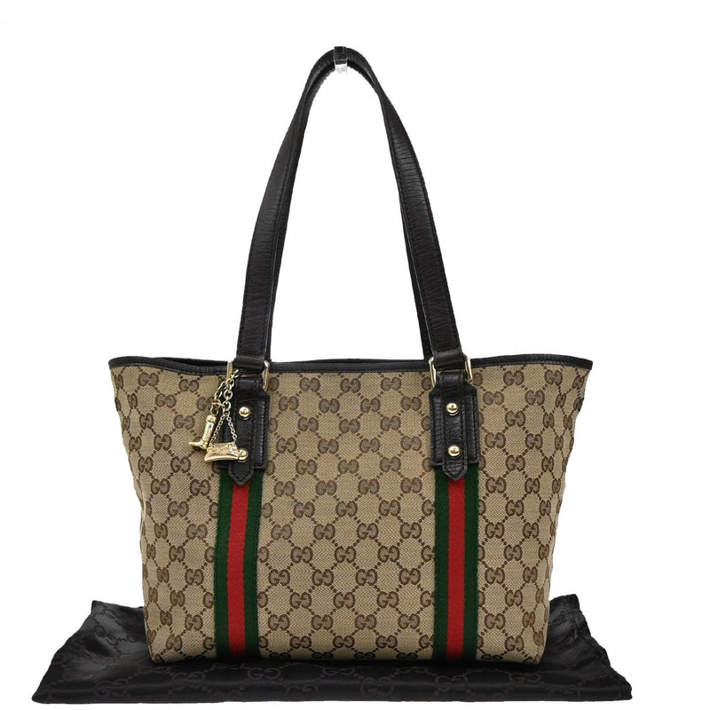Gucci Logo Sherry Gg Pattern Shoulder