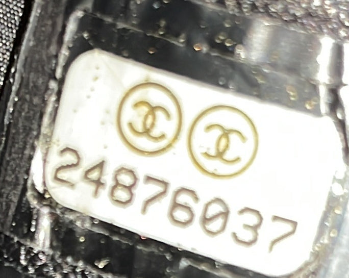 Chanel Doudoune Backpack Embossed Nylon