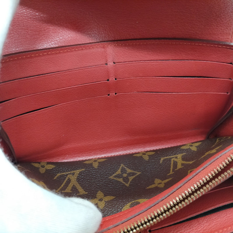 Louis Vuitton Lv Long Wallet Brown