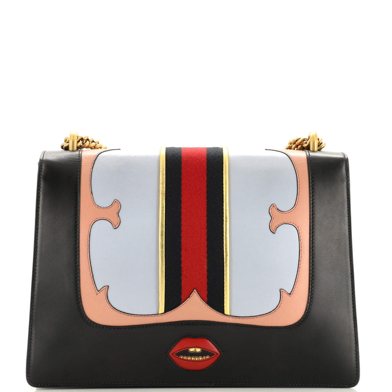 Gucci Web Heart Gg Marmont Chain