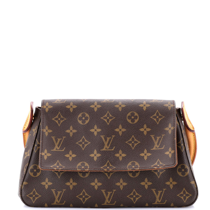 Bundle of Louis Vuitton Looping Handbag Canvas and YSL 158006S10B and Chloe wallet