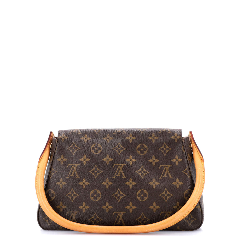 Bundle of Louis Vuitton Looping Handbag Canvas and YSL 158006S10B and Chloe wallet