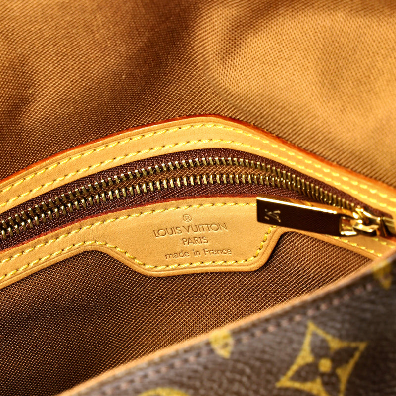Bundle of Louis Vuitton Looping Handbag Canvas and YSL 158006S10B and Chloe wallet
