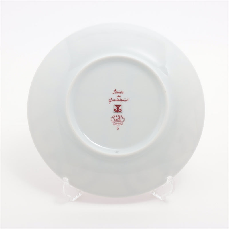 Hermès Guadalquivir Plates Ceramic White