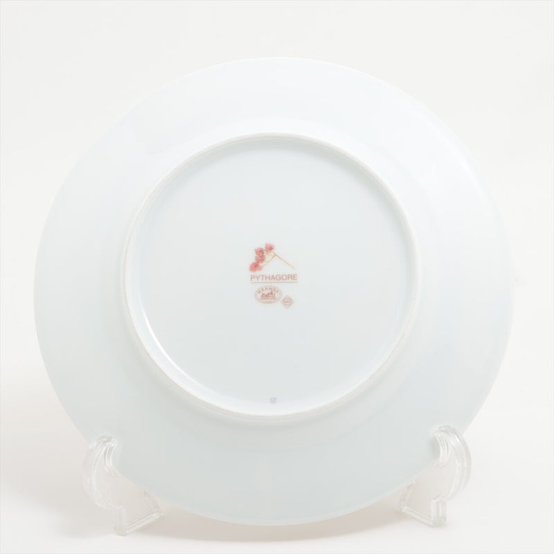 Hermès Pythagoras Plates Ceramic White X