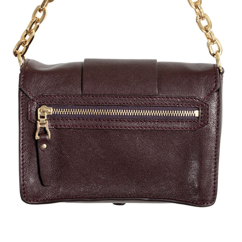 Versace Leather Burgundy Women's