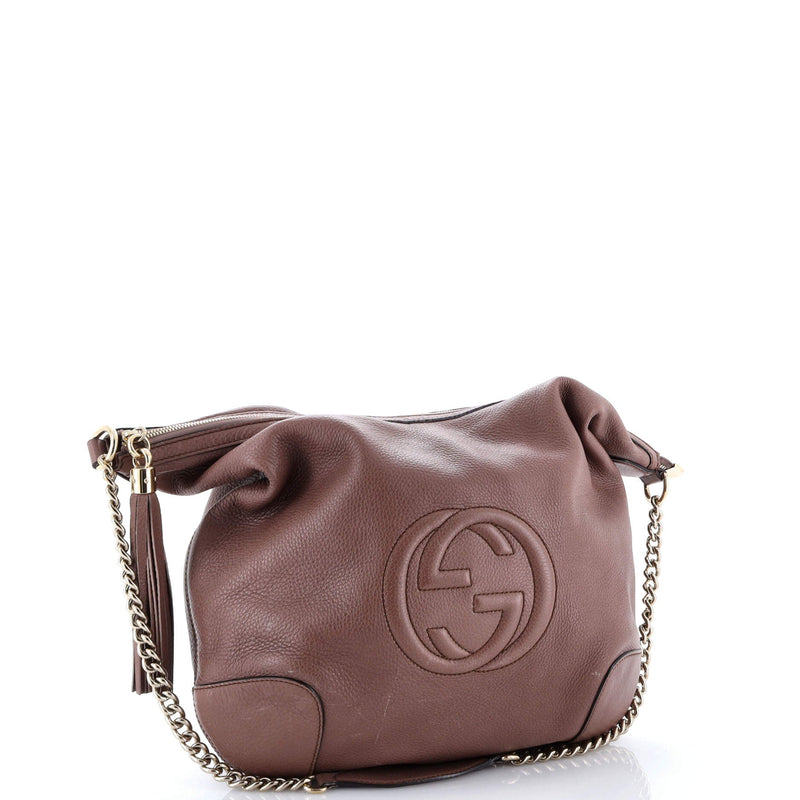 Gucci Soho Chain Hobo Leather Medium