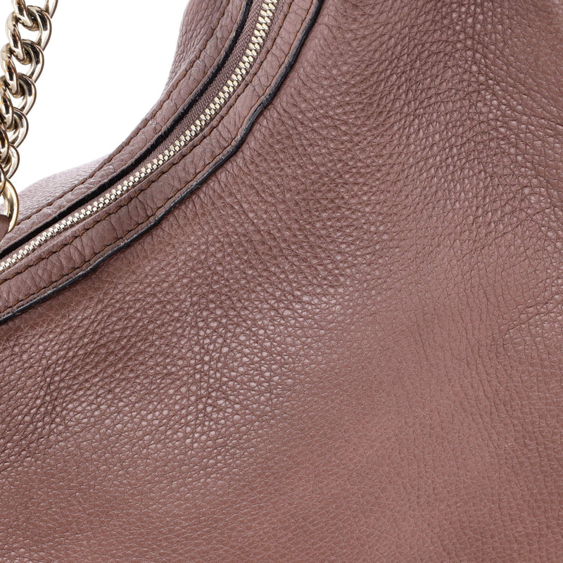 Gucci Soho Chain Hobo Leather Medium
