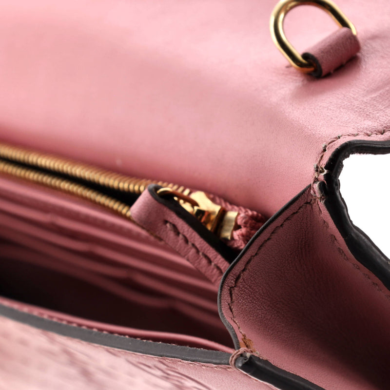 Icon Wallet On Chain Guccissima Leather