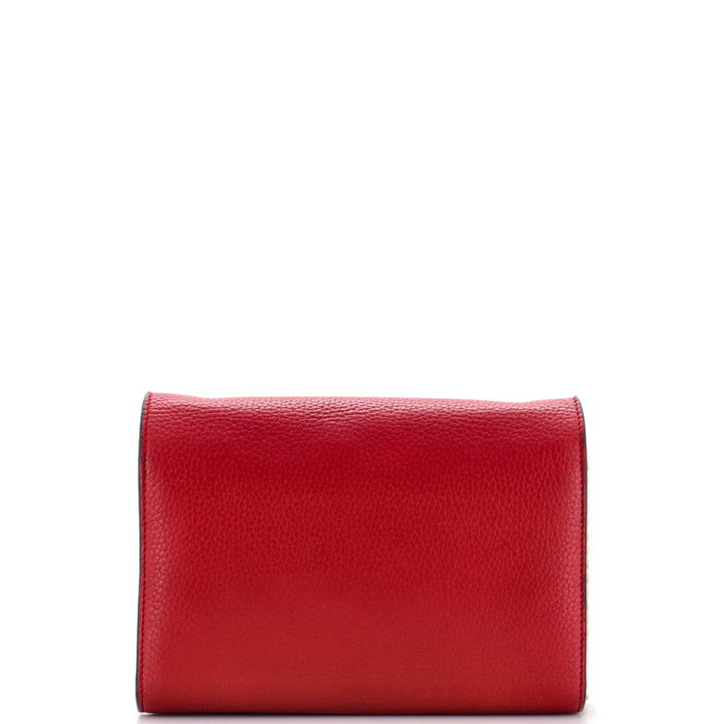 Gucci Gg Marmont Chain Wallet Leather