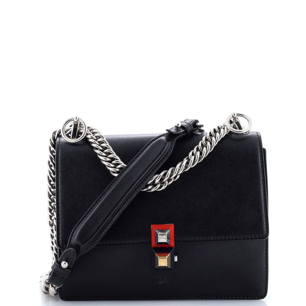 Fendi Kan I Bag Leather Small