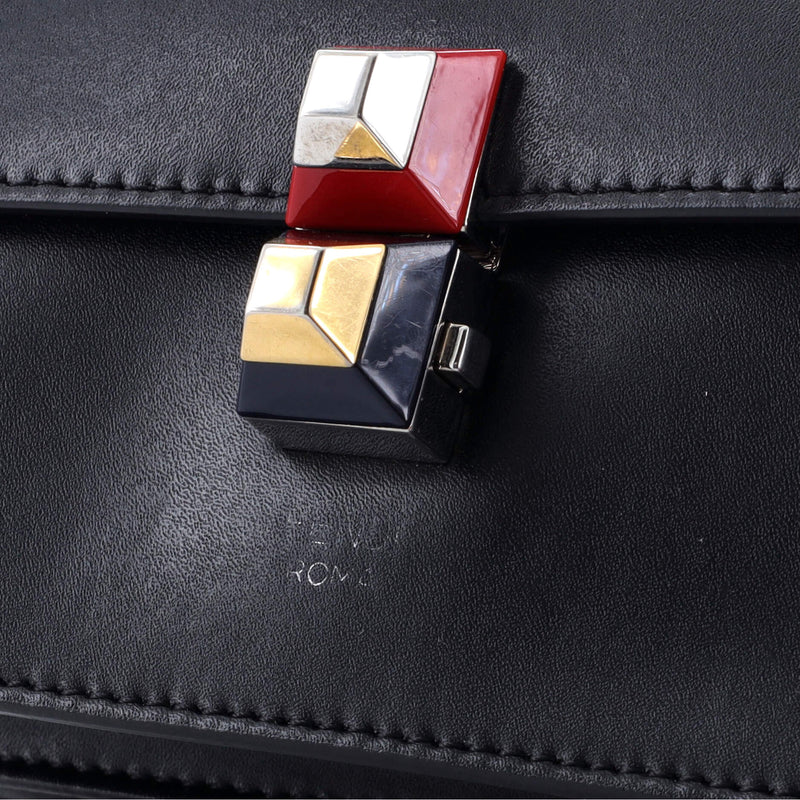 Fendi Kan I Bag Leather Small