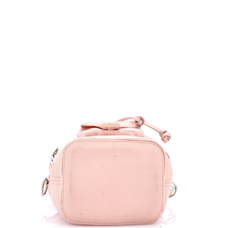 Fendi Mon Tresor Bucket Bag Nylon Mini