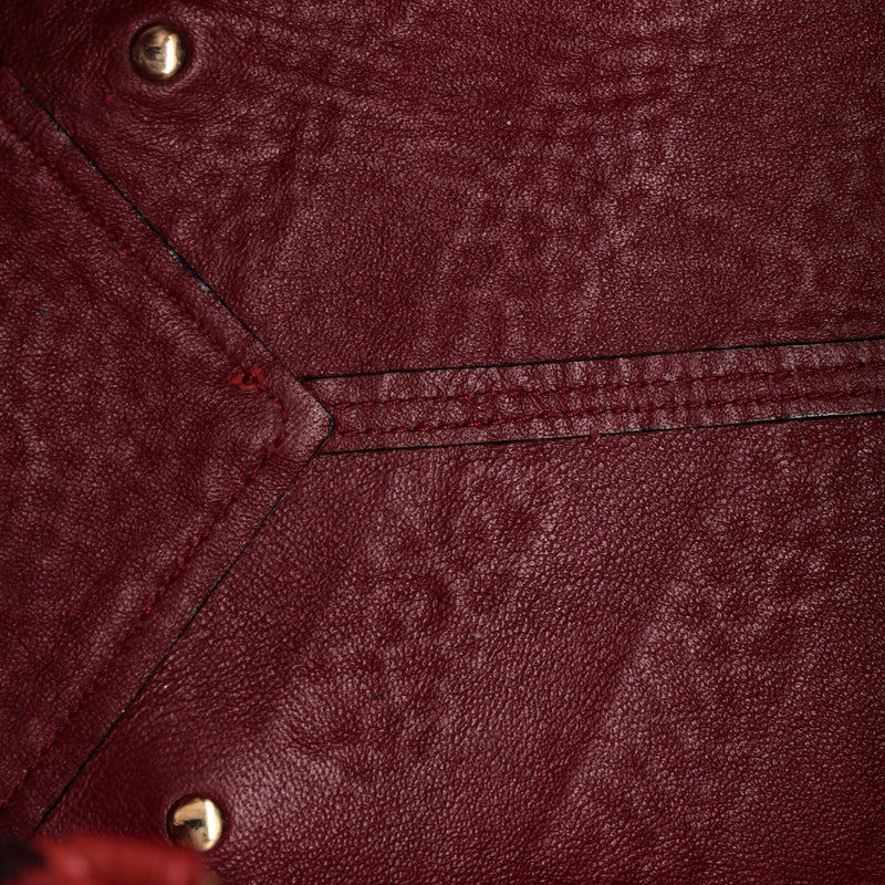 Burberry Canter Tote Check Embossed