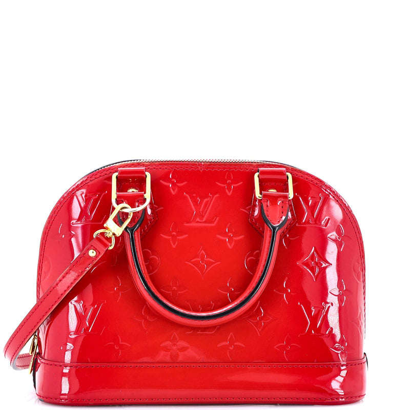 Louis Vuitton Alma Handbag Vernis Bb
