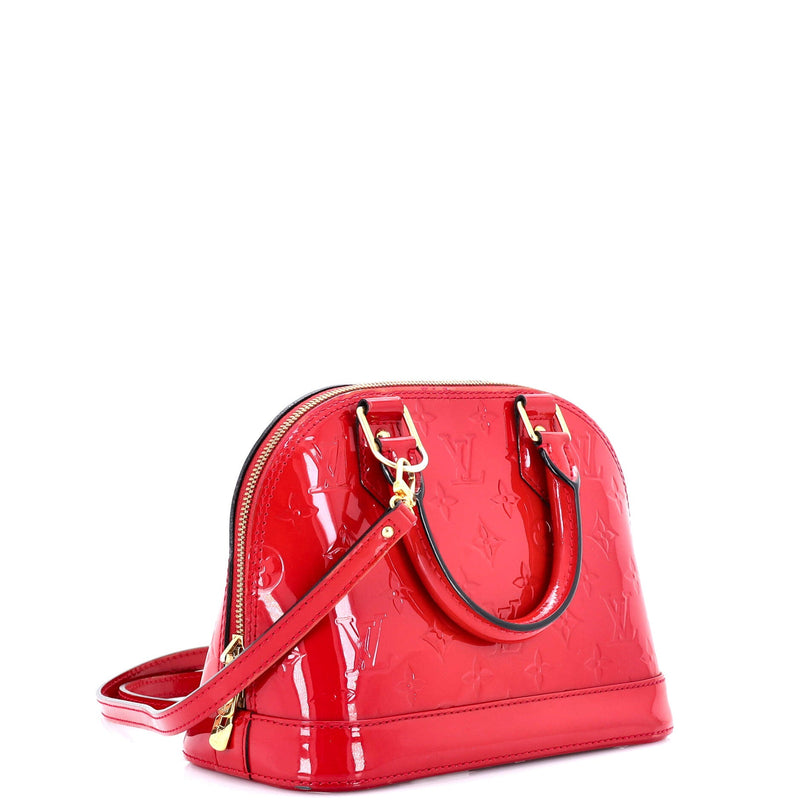 Louis Vuitton Alma Handbag Vernis Bb