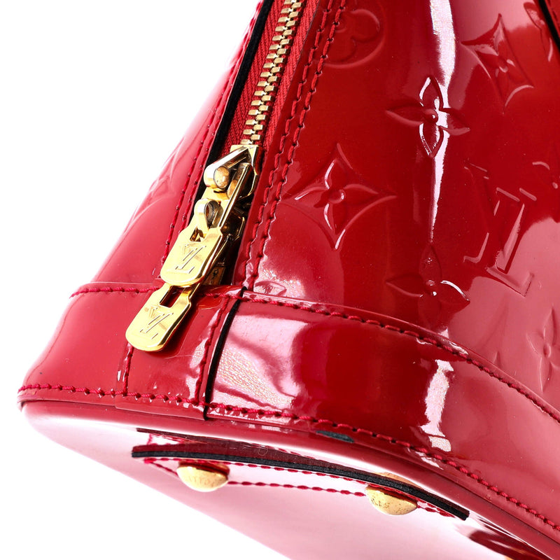 Louis Vuitton Alma Handbag Vernis Bb