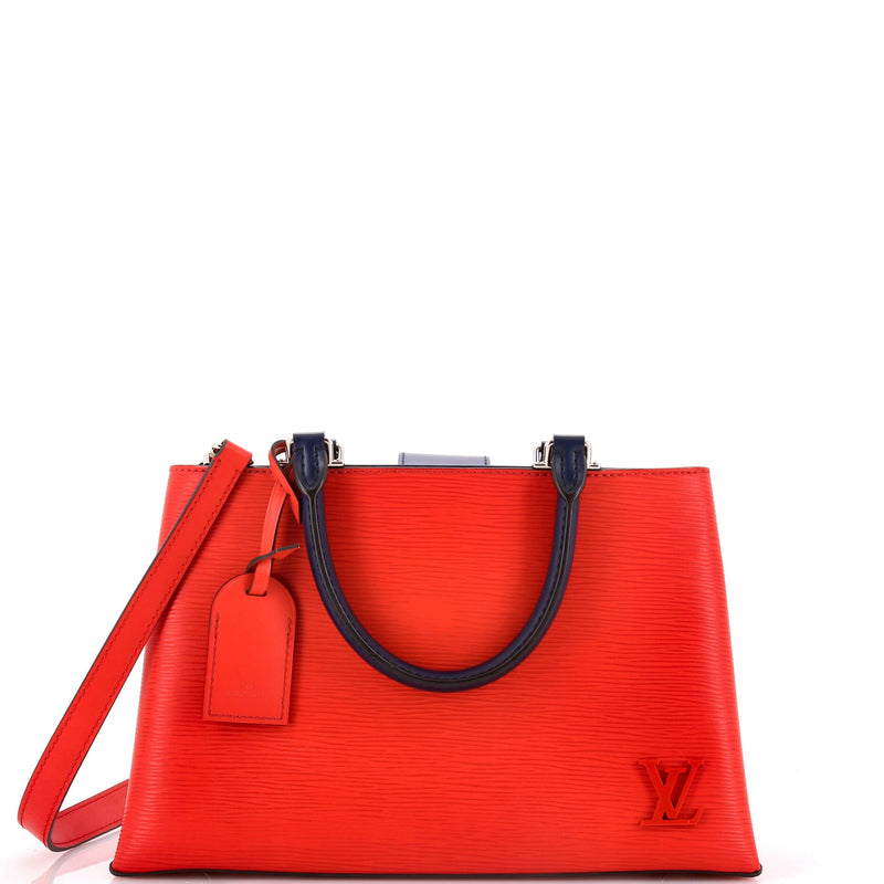 Louis Vuitton Kleber Handbag Epi Leather