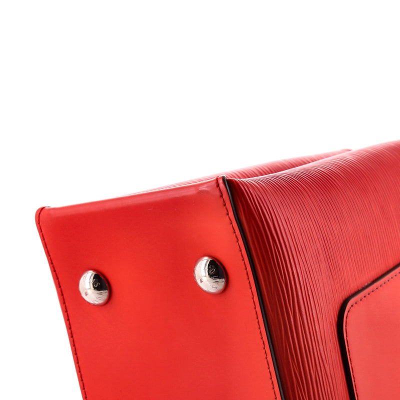Louis Vuitton Kleber Handbag Epi Leather