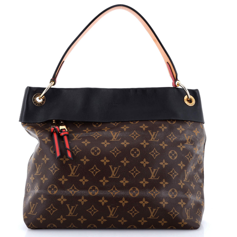 Louis Vuitton Tuileries Hobo Canvas With
