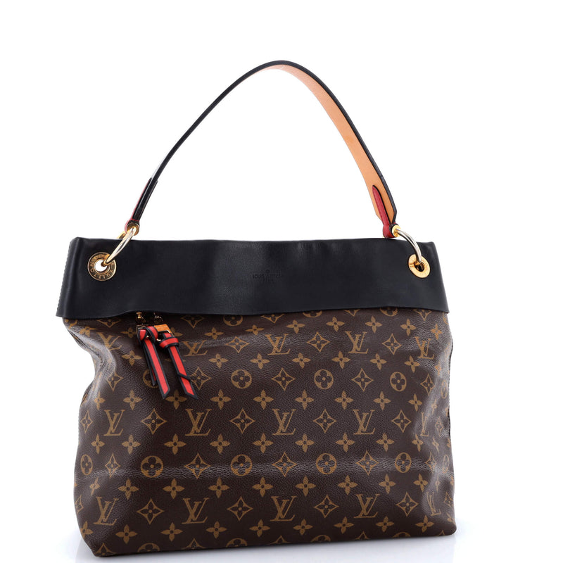Louis Vuitton Tuileries Hobo Canvas With