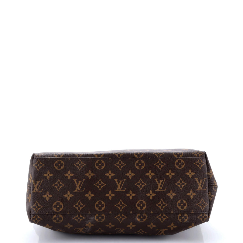 Louis Vuitton Tuileries Hobo Canvas With