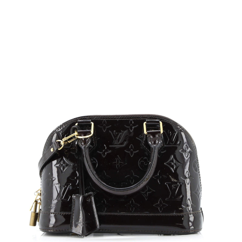 Louis Vuitton Alma Handbag Vernis Bb