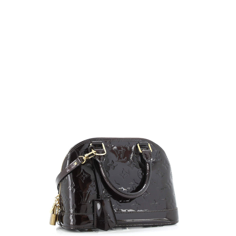 Louis Vuitton Alma Handbag Vernis Bb