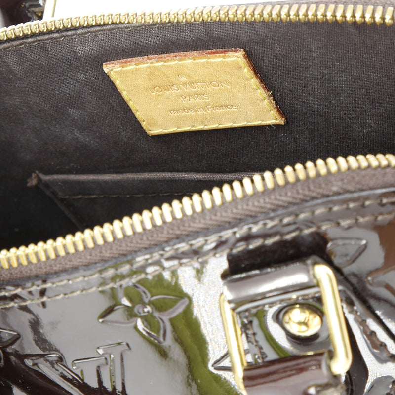 Louis Vuitton Alma Handbag Vernis Bb