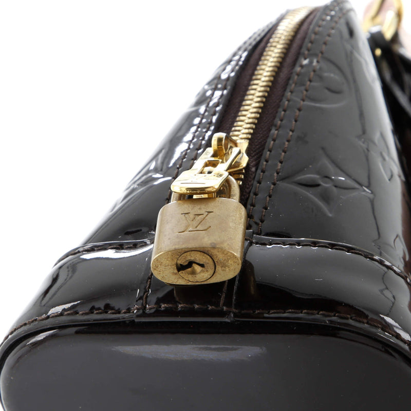 Louis Vuitton Alma Handbag Vernis Bb
