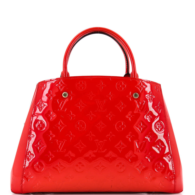 Louis Vuitton Montaigne Handbag Vernis