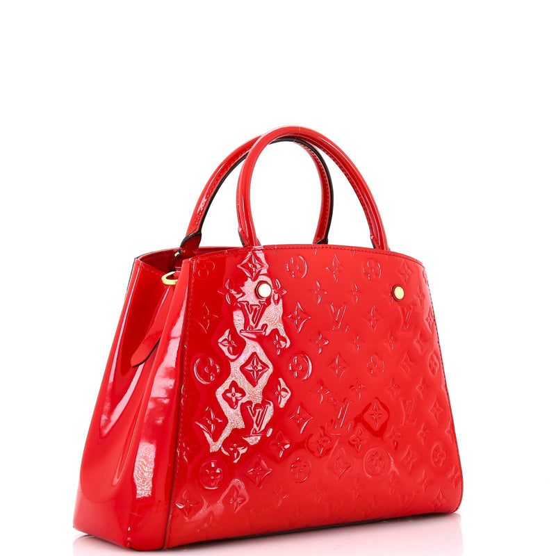Louis Vuitton Montaigne Handbag Vernis