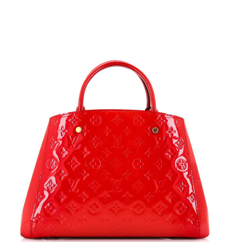 Louis Vuitton Montaigne Handbag Vernis