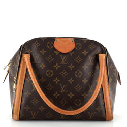 Louis Vuitton Marais Handbag Canvas Mm