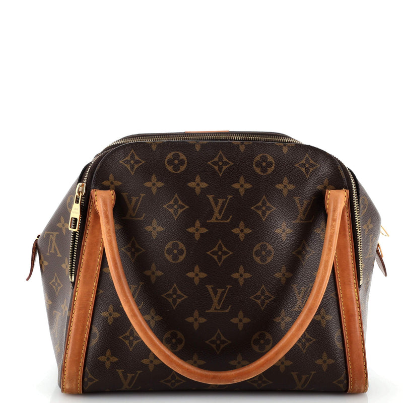 Louis Vuitton Marais Handbag Canvas Mm