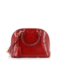 Louis Vuitton Alma Handbag Vernis Bb
