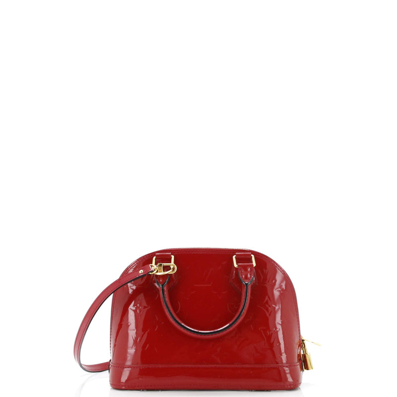 Louis Vuitton Alma Handbag Vernis Bb