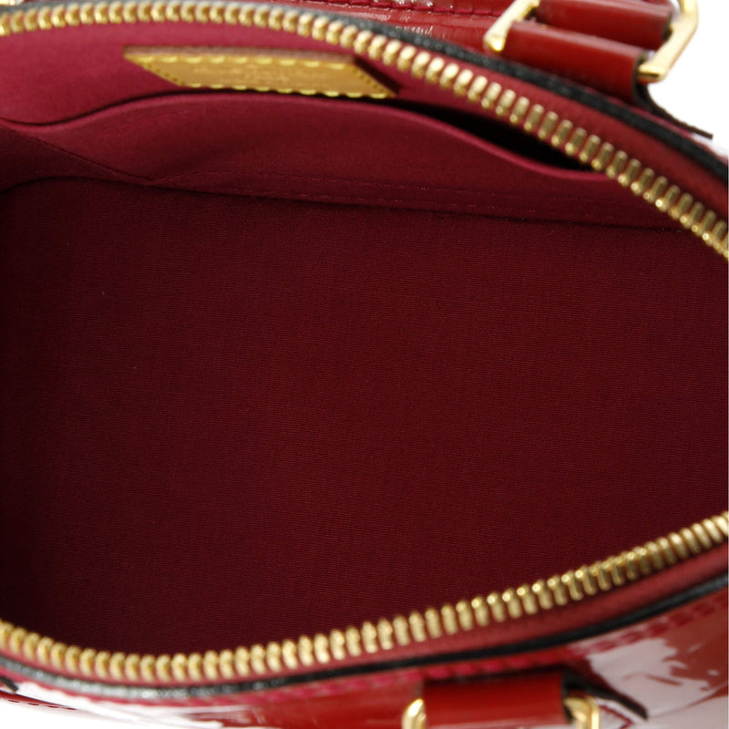 Louis Vuitton Alma Handbag Vernis Bb