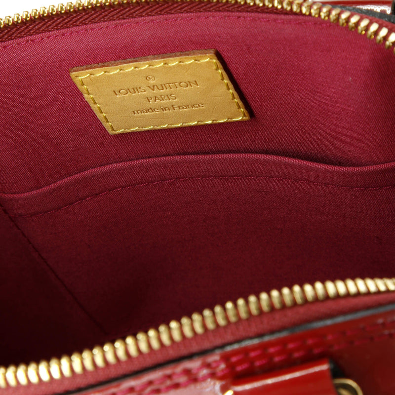 Louis Vuitton Alma Handbag Vernis Bb
