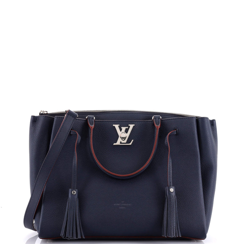 Louis Vuitton Lockmeto Handbag Leather