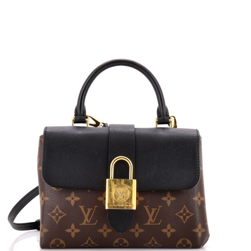 Louis Vuitton Locky Handbag Canvas With