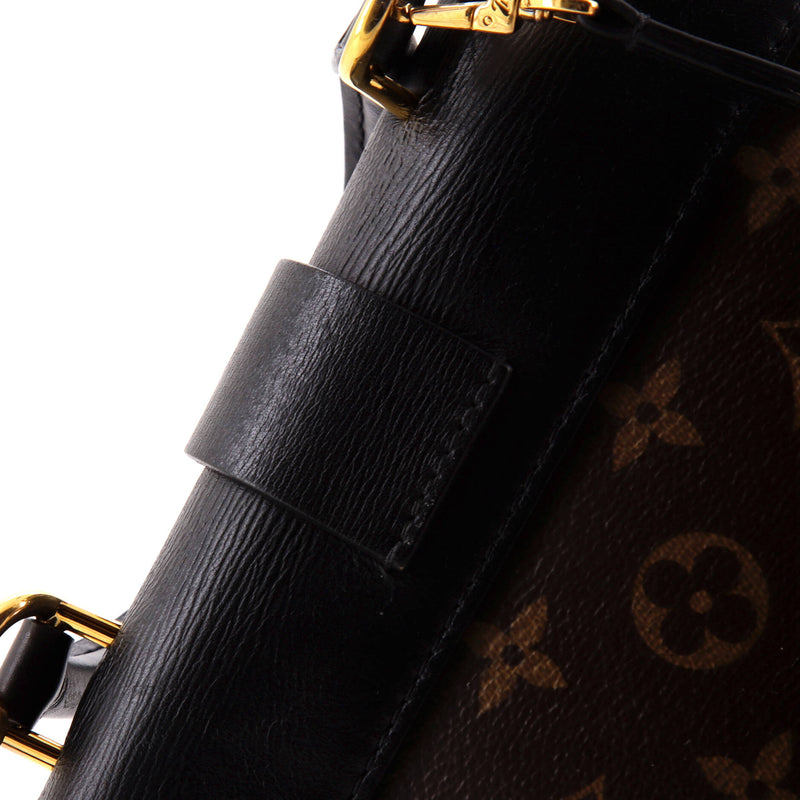 Louis Vuitton Locky Handbag Canvas With