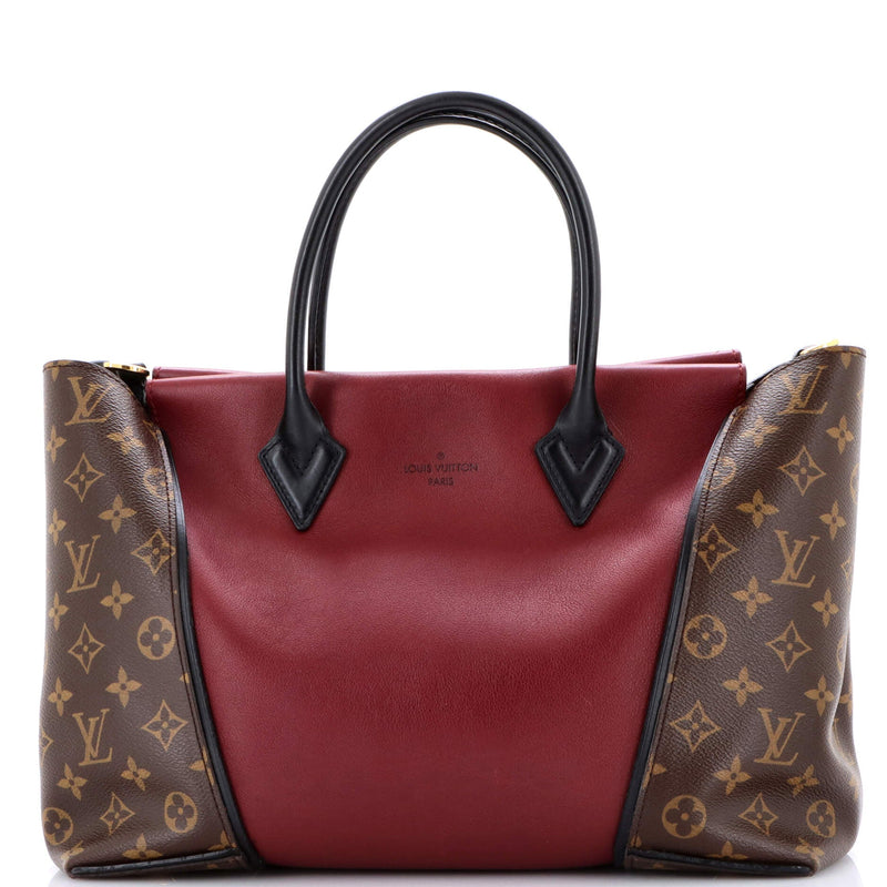 Louis Vuitton W Tote Canvas And Leather