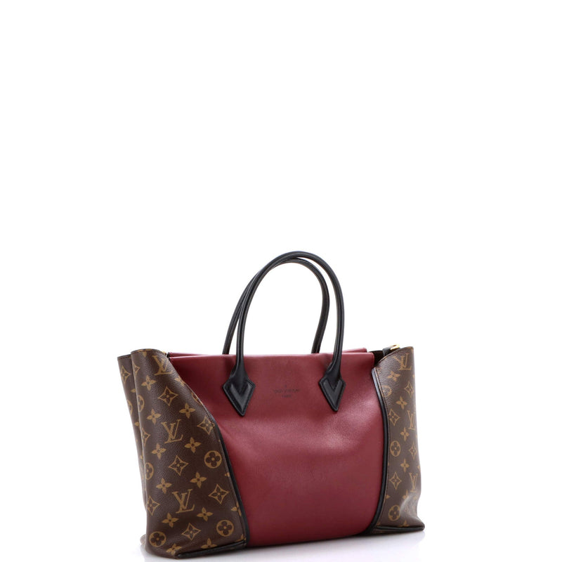 Louis Vuitton W Tote Canvas And Leather